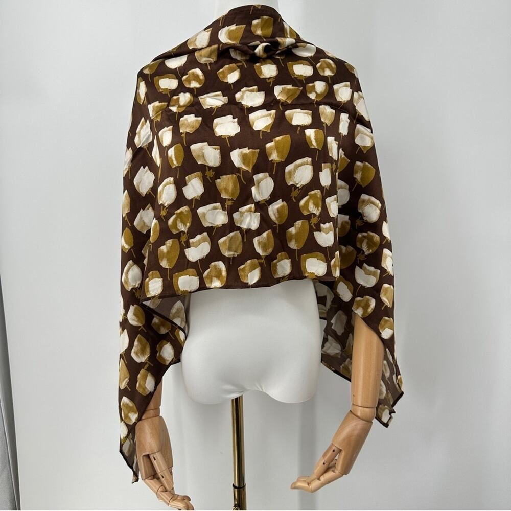 Cute Print Lightweight Silk Scarf
